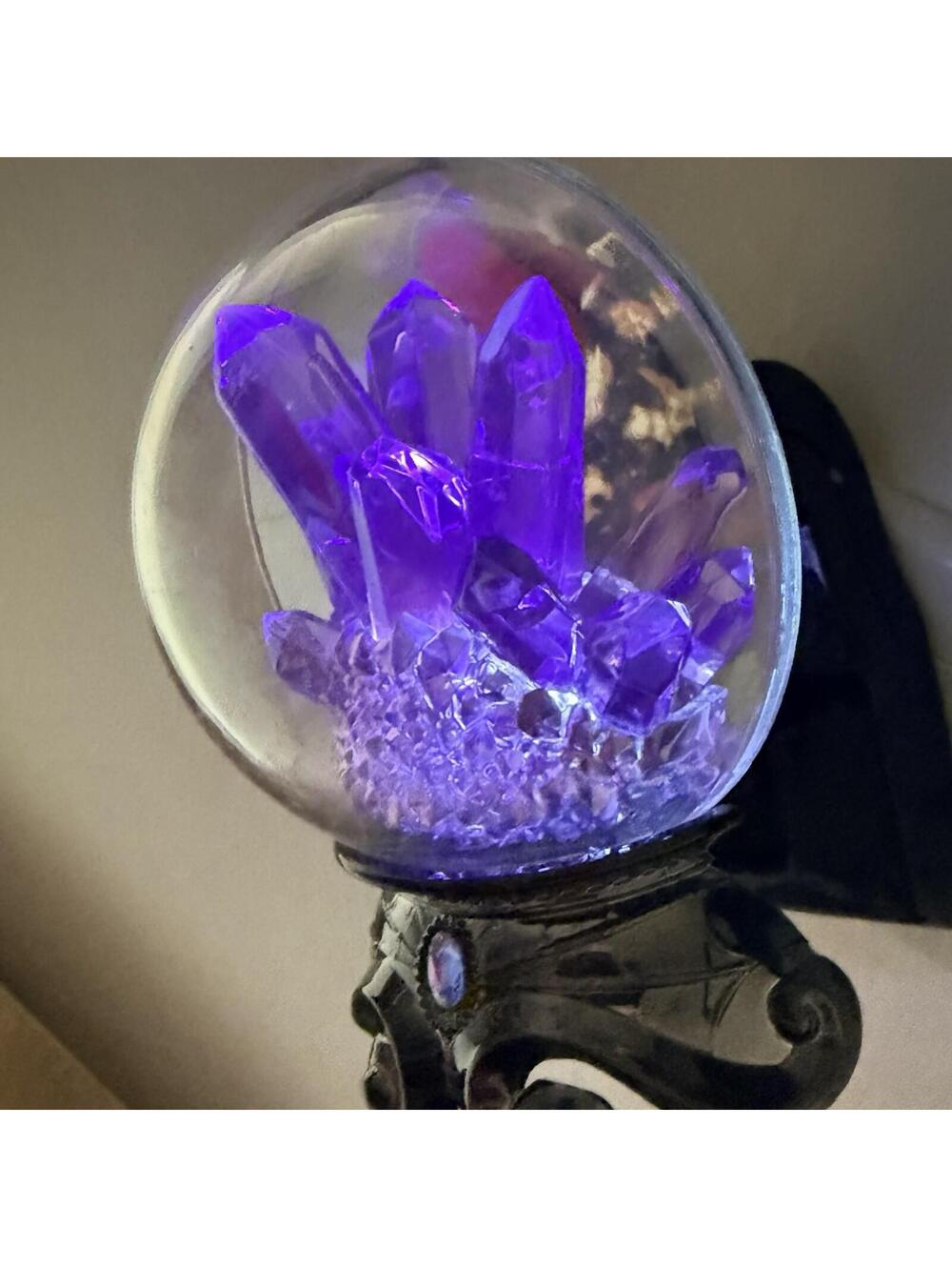 Bath & Body Works Crystal Ball Wallflower Bulb Plug Night Light Halloween Gothic